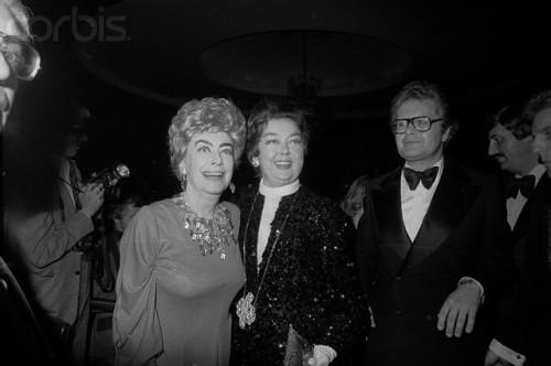 Rosalind Russell and Joan Crawford 1974