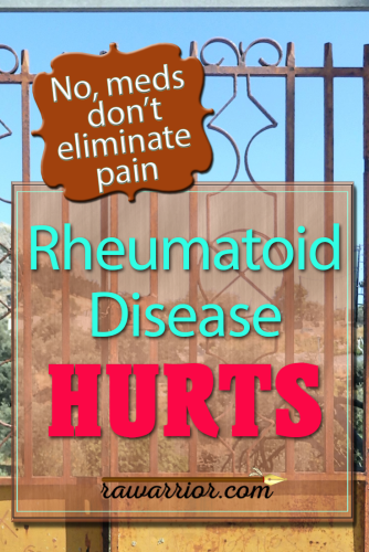 Rheumatoid disease / rheumatoid arthritis pain