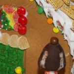 Rheumatoid Arthritis Warrior's gingerbread house close-up