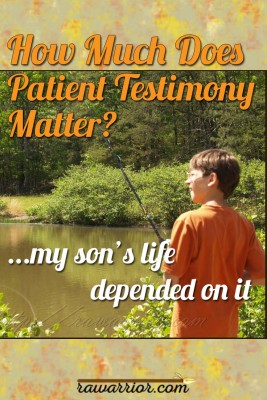 How much does patient testimony matter