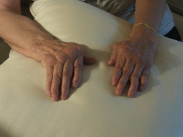 Roxie's Rheumatoid Arthritis story hand