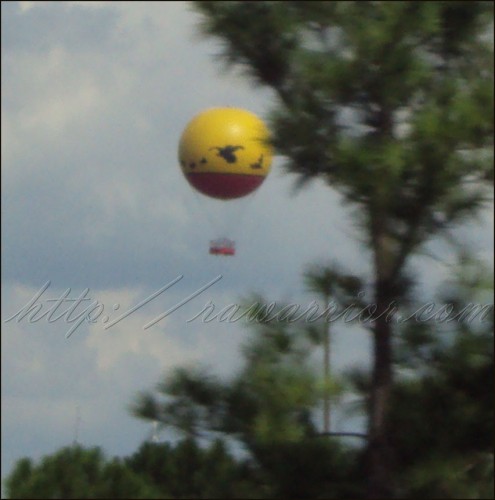 Balloon liftoff