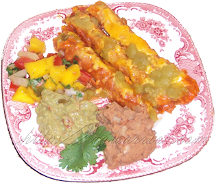 Plate of Lazy Enchiladas