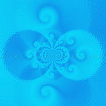 Blue swirl
