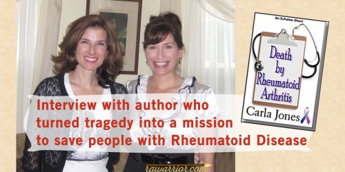 Author interview  about cause of death Rheumatoid Arthritis