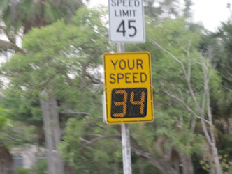 under speed limit