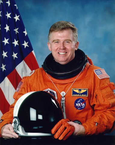 Astronaut Charles Brady press photo