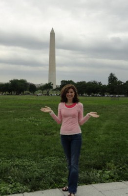 Kelly by Washington Monument