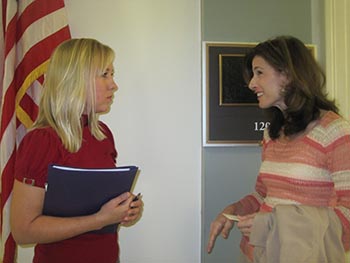 Christen and Kelly at Congressman Bill Posey's office