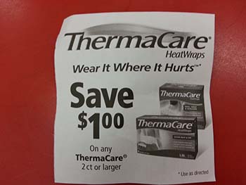 Thermacare coupon