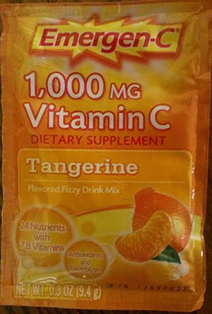 Emergen-C Tangerine flavor