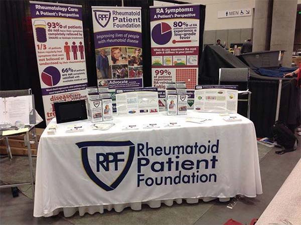 Rheumatoid Patient Foundation (RPF) exhibit at ACR13