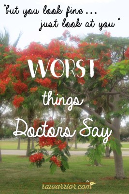  Worst Things Doctors Say